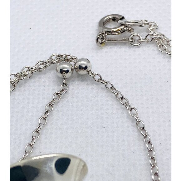 SOLD!Tiffany & Co Open Bottle Jug Bead Necklace Elsa Peretti Sterling Silver 925 - Picture 5 of 16
